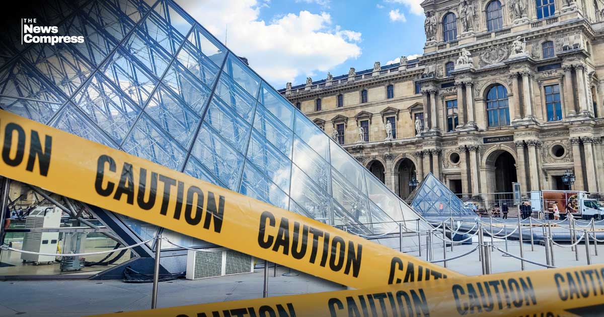 Paris‍‍` Louvre Museum closes following jewelry heist