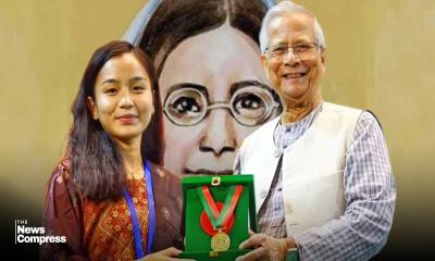 বেগম রোকেয়া পদক পেলেন দুইবারের নারী সাফজয়ী ফুটবলার ঋতুপর্ণা চাকমা