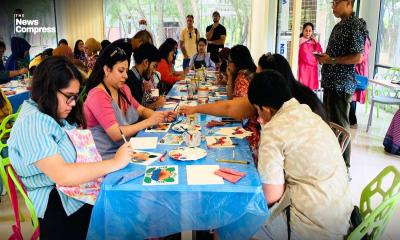 Protibha with Chef’s Table Creators Hub and Aqua Paints Revives the Rickshaw Art Tradition with Vibrant Workshop