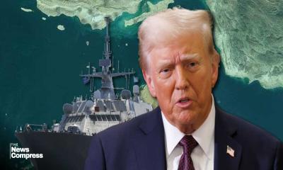 Trump calls for countries to send warships to the strait of Hormuz