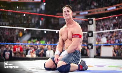 John Cena bids emotional farewell after humiliating loss in last WWE match