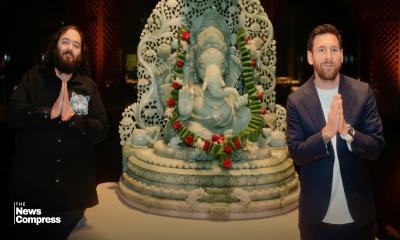 আম্বানির আমন্ত্রণে সফরসূচি বদলে ফেললেন মেসি; অতিরিক্ত একদিন থাকলেন ভারতে