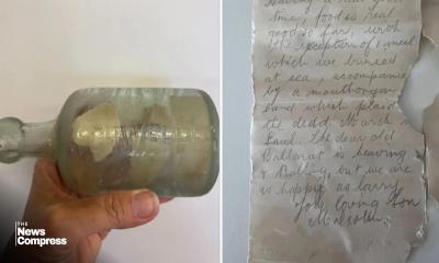 প্রথম বিশ্বযুদ্ধের সৈনিকের মাকে লেখা শেষ চিঠি; ১০৯ বছর পর মিলল অস্ট্রেলিয়ার উপকূলে