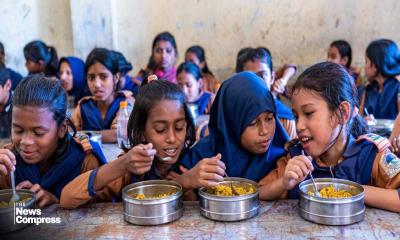 31 lakhs primary students to get school meals from November