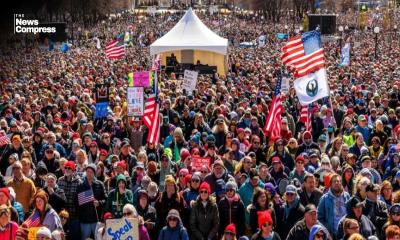 8 million rally against Trump in largest single-day protest in US history