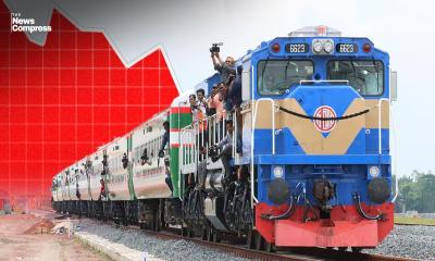 Bangladesh Railway struggles with Tk 1,400 crore loss