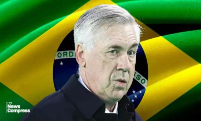 Ancelotti set to leave Real Madrid to coach Brazil men‍‍`s team