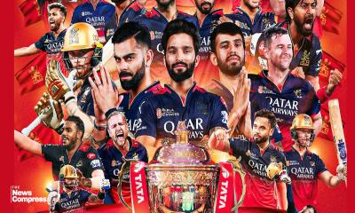 18-Year Wait Ends; RCB and Virat Crowned IPL Champions For First Time
