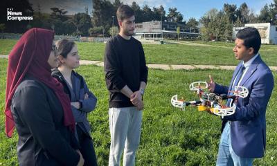 Bangladeshi researcher invents drone-based disaster communication system