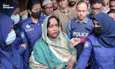 রাতভর উত্তেজনা শেষে ভোরে গ্রেপ্তারের পর হত্যা মামলায় কারাগারে আইভী