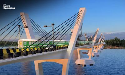 Construction cost per km of Kalurghat new bridge close to Padma Bridge