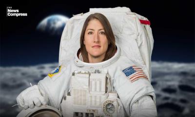 Christina Koch will become the  first woman in history to travel  to Moon