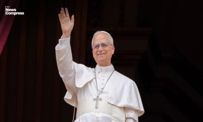 Pope Leo appeals for no more war in first Sunday address
