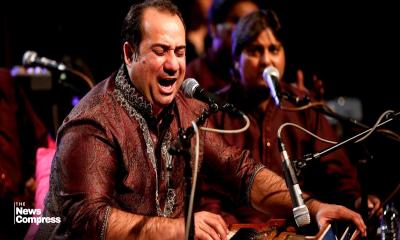 Rahat Fateh Ali Khan records Bengali duet with Rubayyat Jahan