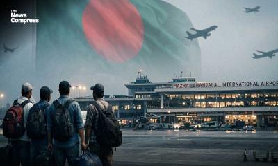 বিমানবন্দরে প্রবাসী শ্রমিকদের ‍‍`স্যার‍‍` ডাকার আহবান বিমান প্রতিমন্ত্রীর