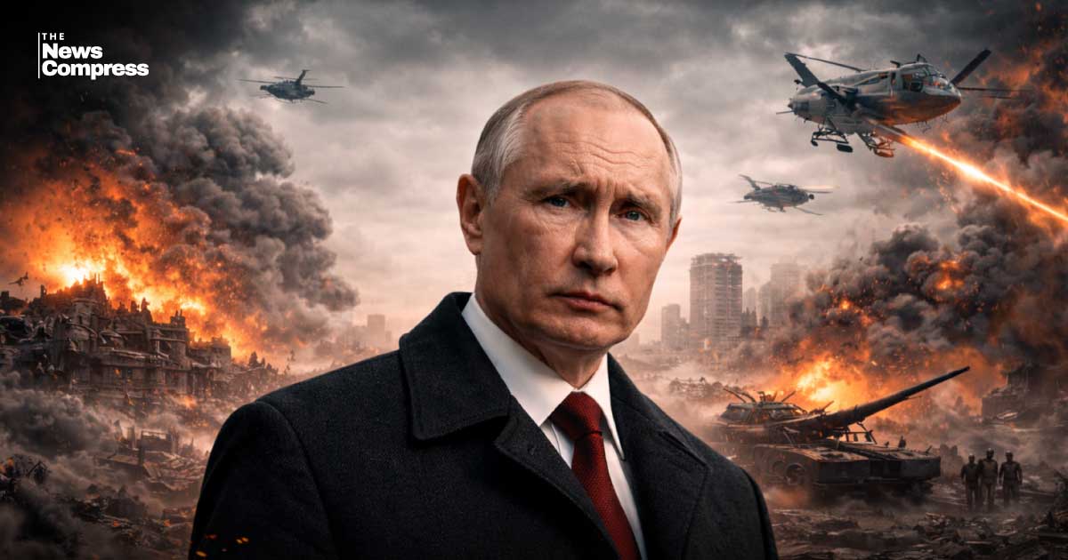 Vladimir Putin is trapped in a war he cannot win but dare not end