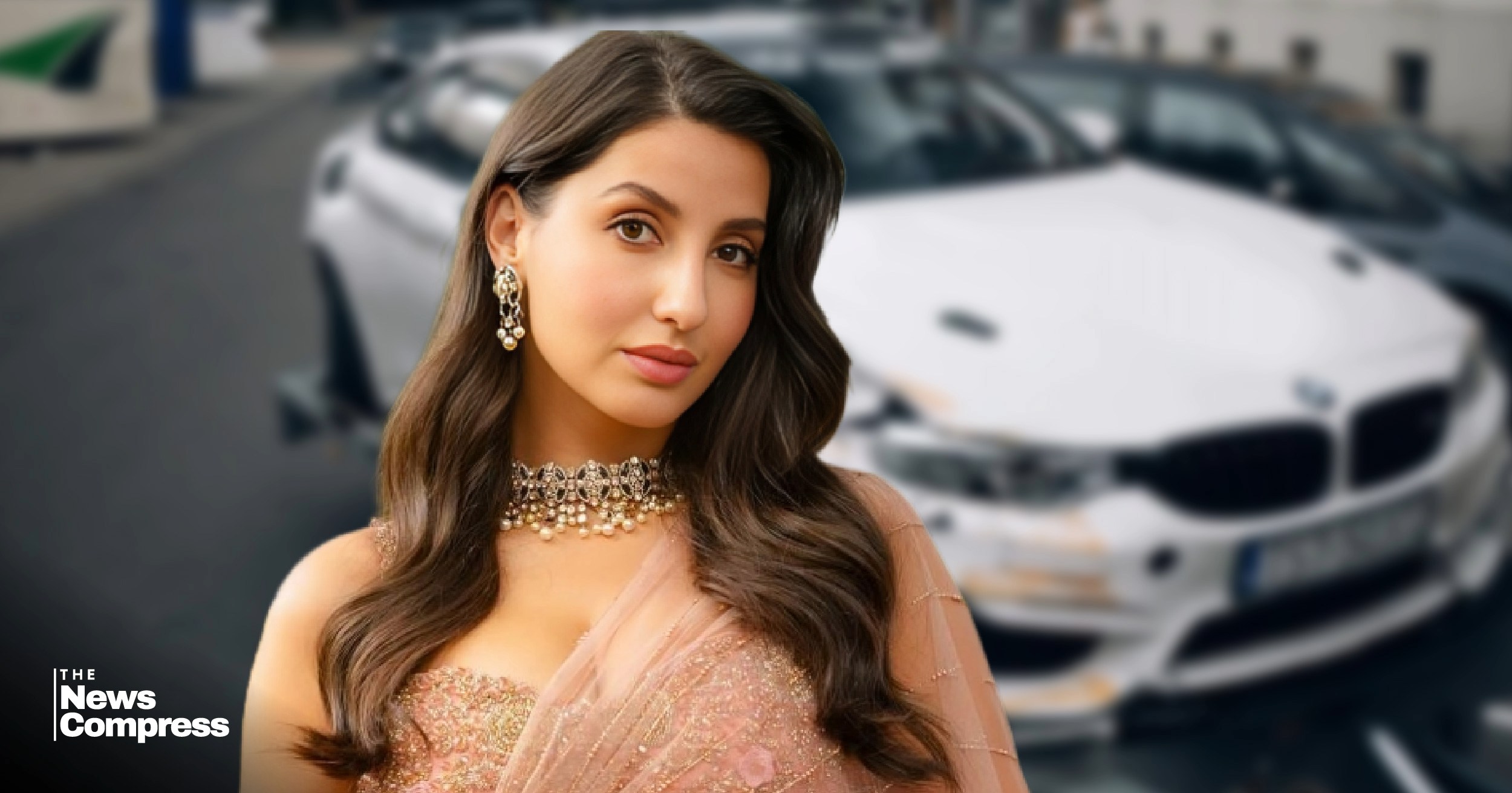 Actor Nora Fatehi Injured After Drunk Driver Crashes Into Her Car