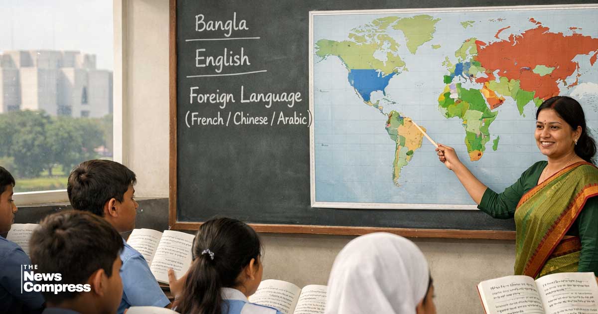 স্কুল পর্যায়ে বিদেশি ভাষাকে বাধ্যতামূলক তৃতীয় ভাষা করা হবে : শিক্ষা প্রতিমন্ত্রী