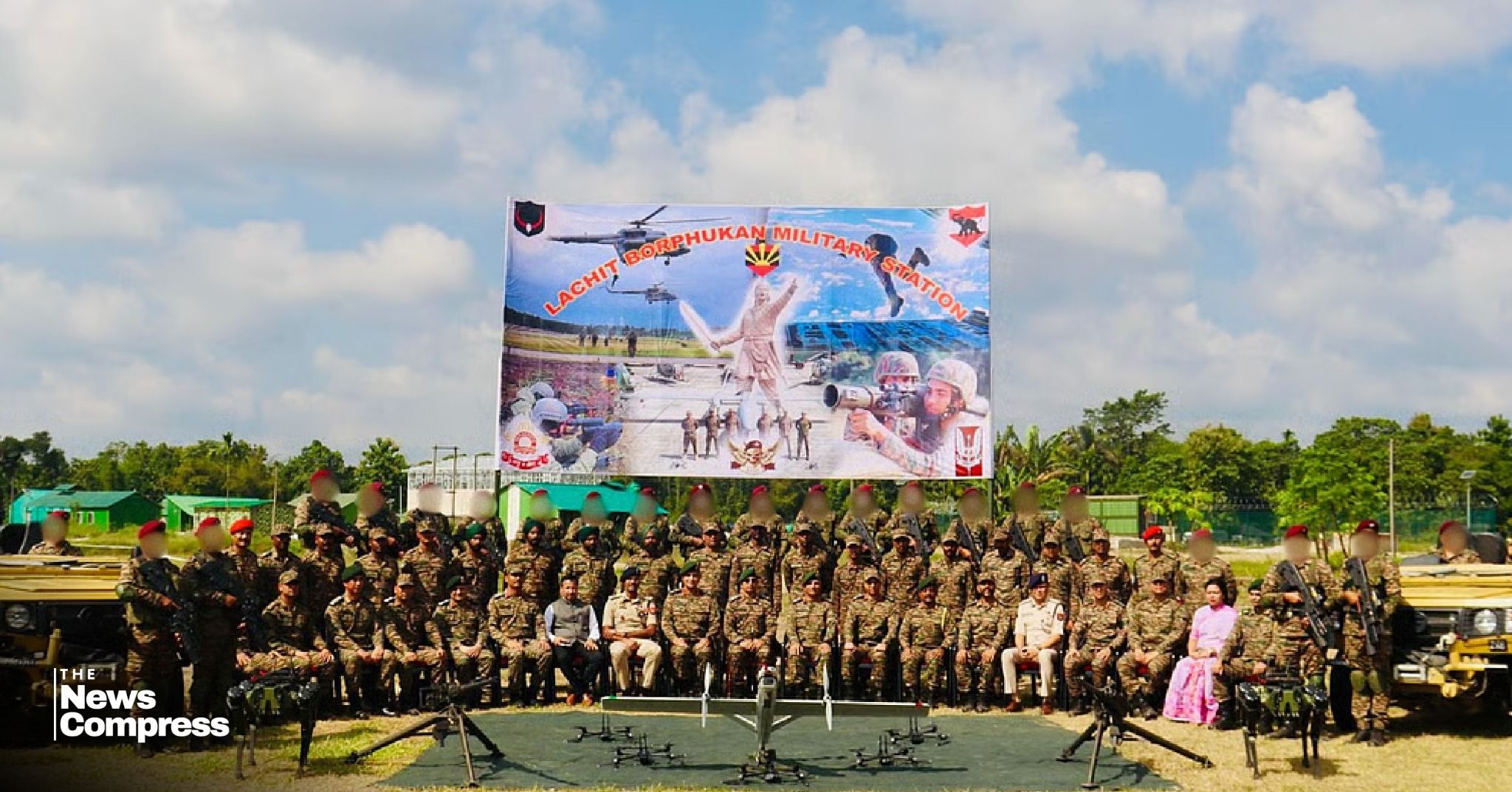 India lays foundation stone of military station just 30km away of Bangladesh border