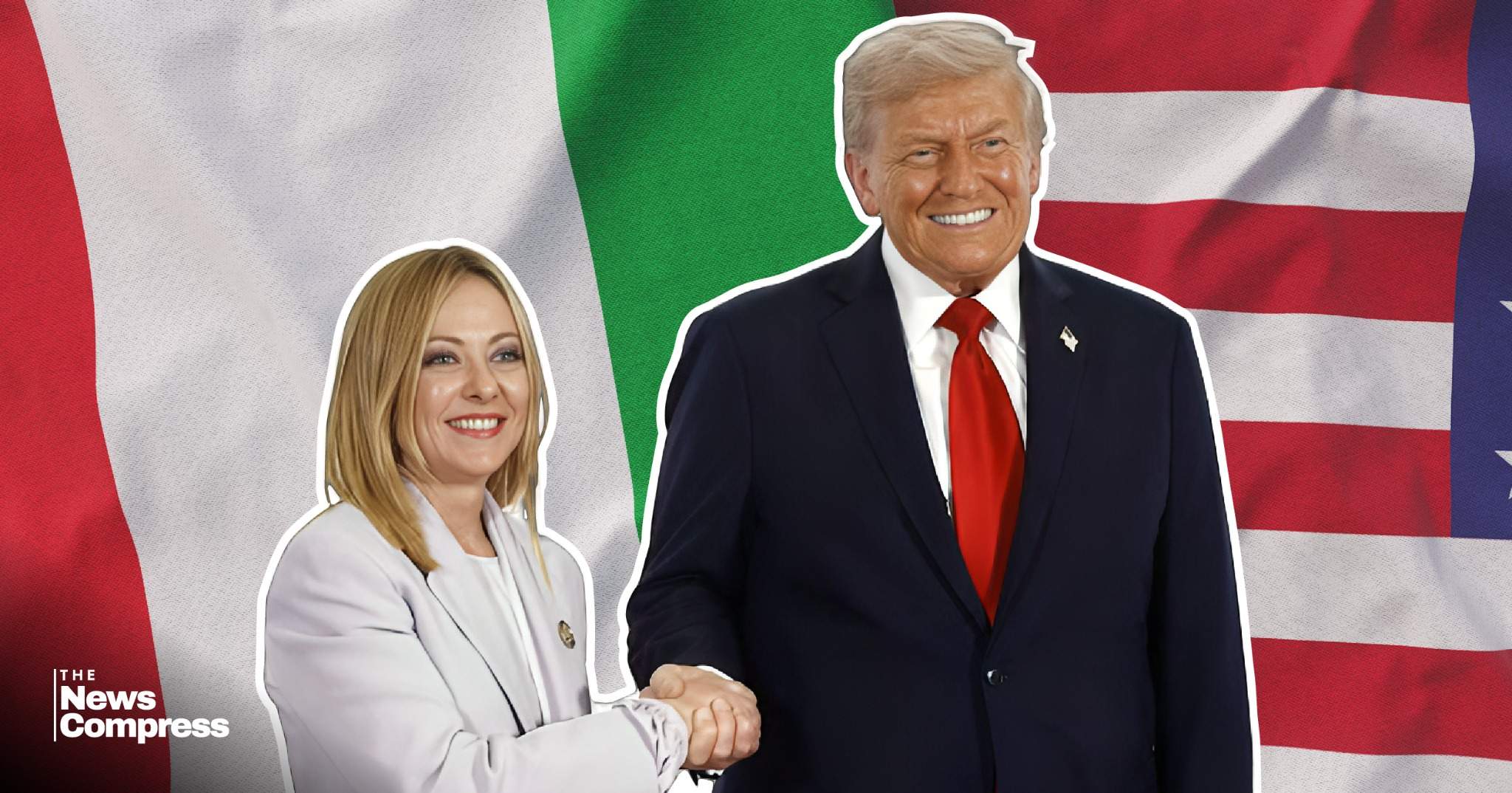 Trump calls Italian PM Melania ‍‍`beautiful‍‍` at Gaza summit
