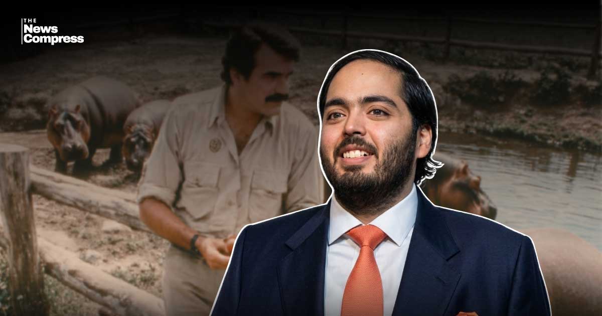 Anant ambani offers to save  Pablo escobar’s hippos