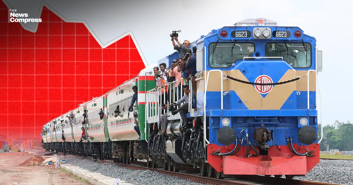 Bangladesh Railway struggles with Tk 1,400 crore loss