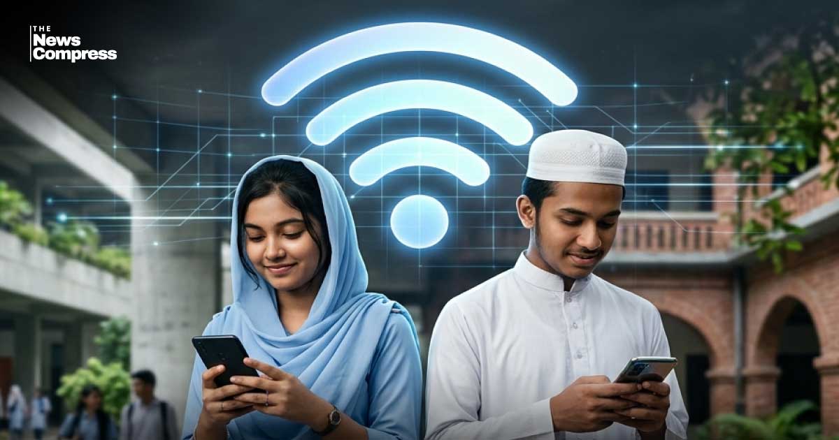 ৬ মাসের মধ্যে ফ্রি ওয়াই-ফাই সুবিধা পাচ্ছে সাড়ে ১০ হাজার পলিটেকনিক ও মাদ্রাসা