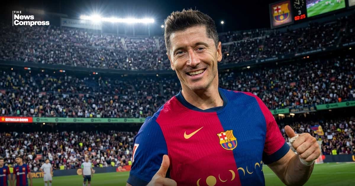 Robert Lewandowski to LEAVE Barcelona this summer