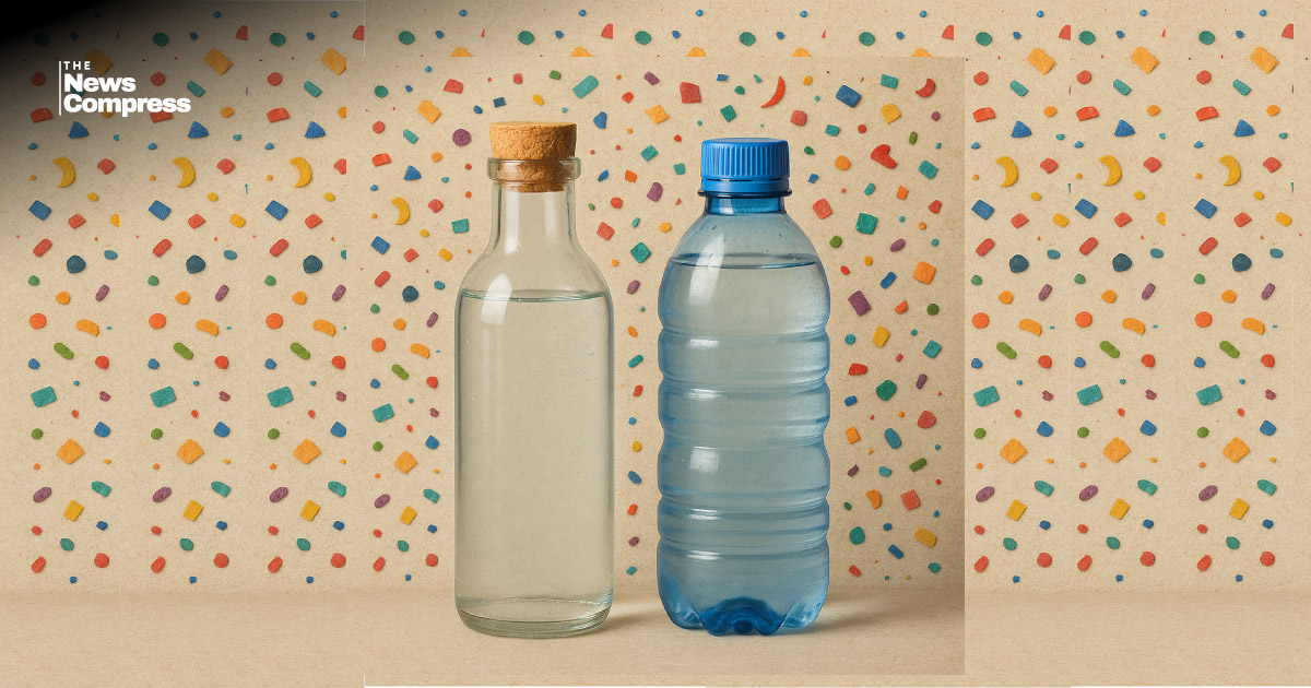 More microplastics in glass bottles than plastic: Study