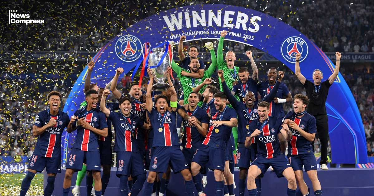 Brilliant PSG demolish Inter Milan to win first Champions League title