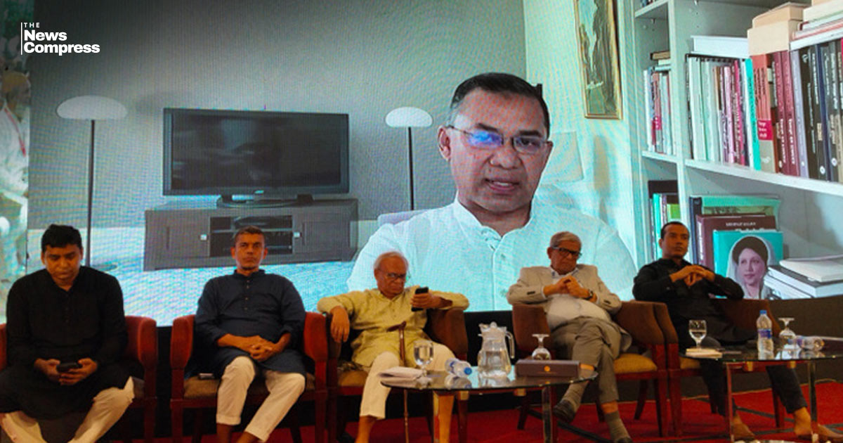 সরকার কেন অন্যায়কারীর বিরুদ্ধে ব্যবস্থা নিচ্ছে না -  প্রশ্ন তারেক রহমানের